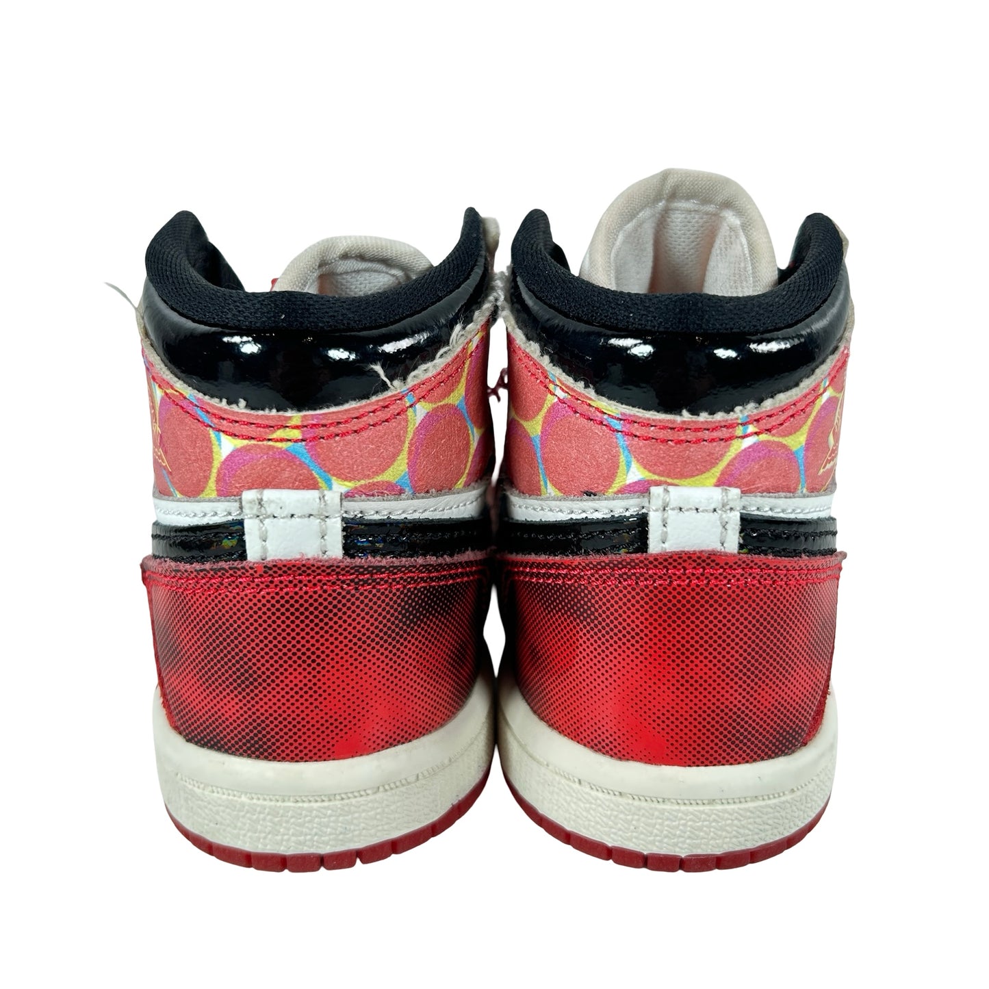 DV1750 601 Jordan 1 Retro High OG Spider-Man Across the Spider-Verse (TD) [USED] - 7 C (Used)