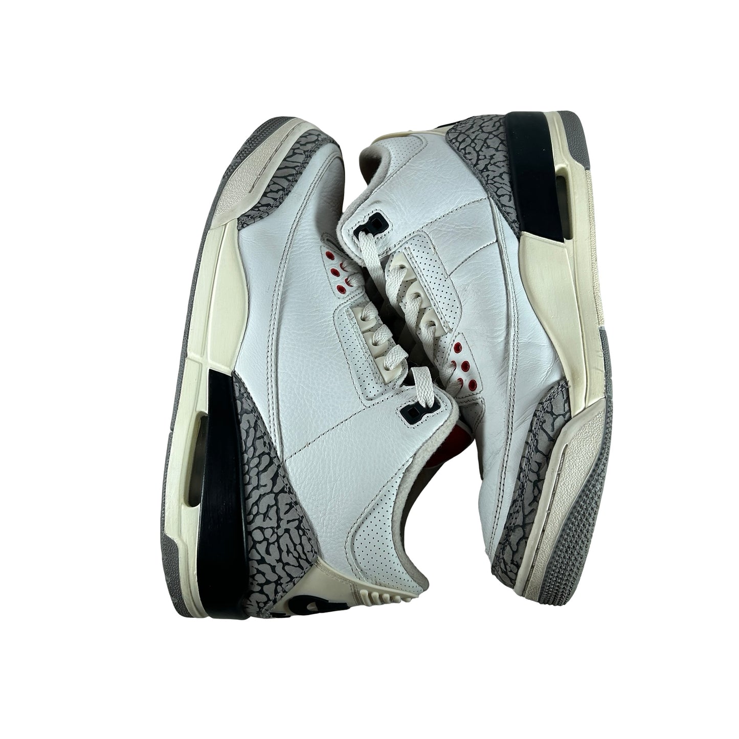 DN3707 100 Jordan 3 Retro White Cement Reimagined [USED] - 9.5 M (Used26)