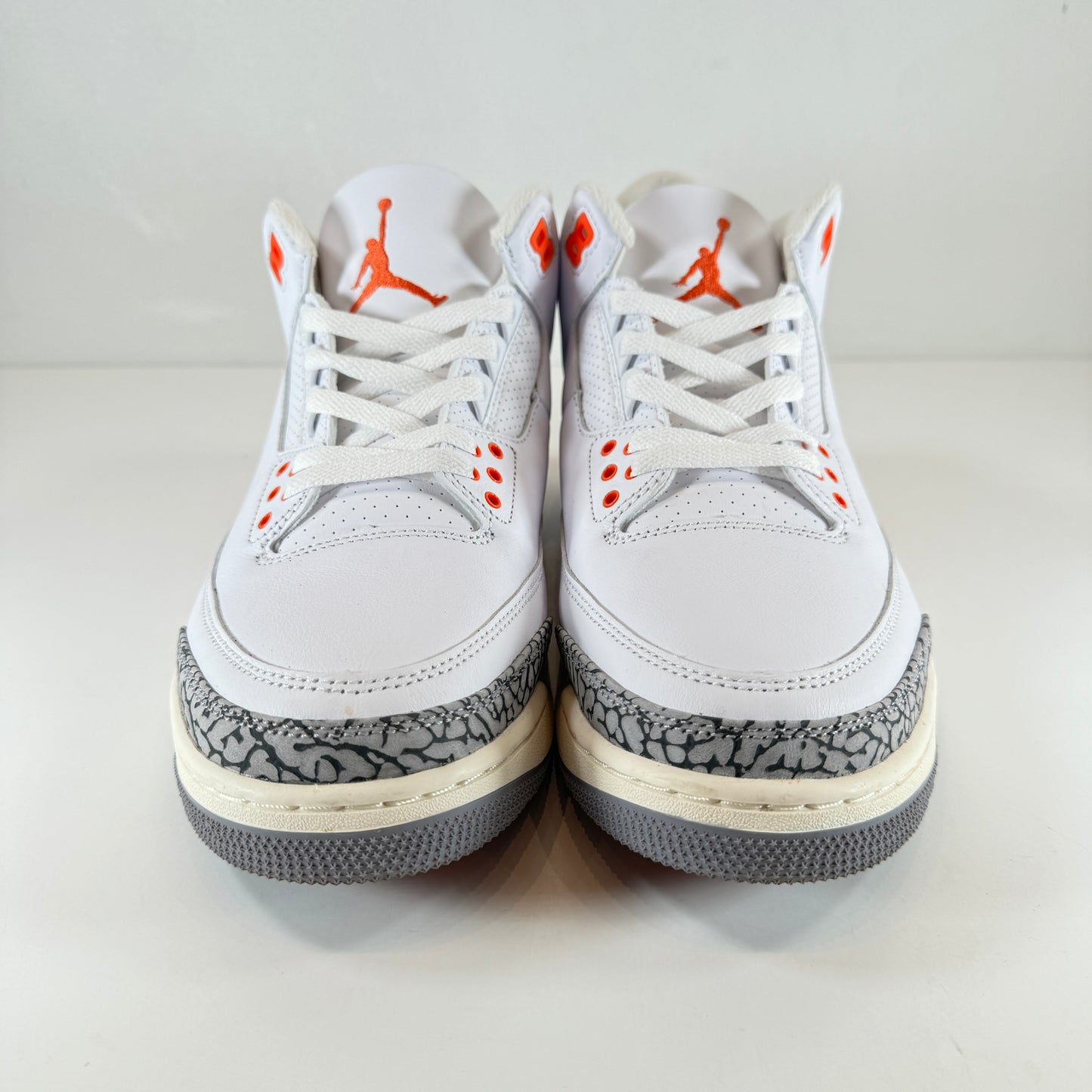 CK9246 121 Jordan 3 Retro Georgia Peach (Women's) [USED] - 12 W (Used)