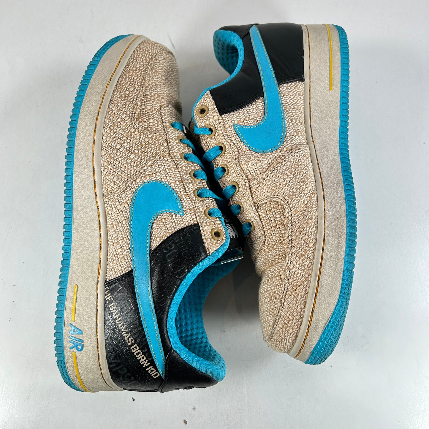 315086 241 Nike Air Force 1 Low PRM Thompson Original Six [USED] - 11 M (Used) (No Box)