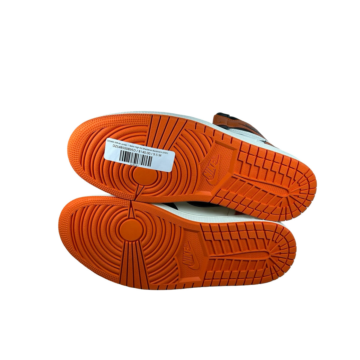 DZ5485 008 Air Jordan 1 Retro High OG Shattered Backboard (2025) - 9.5 M (Peeling Jumpman Left Ankle)