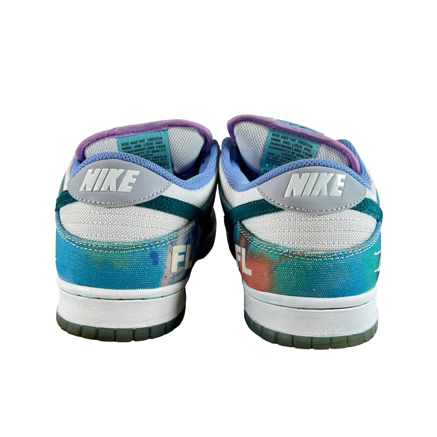HF6061 400 Nike SB Dunk Low Futura Laboratories Bleached Aqua [USED] - 10.5 M (Used) (No Box)