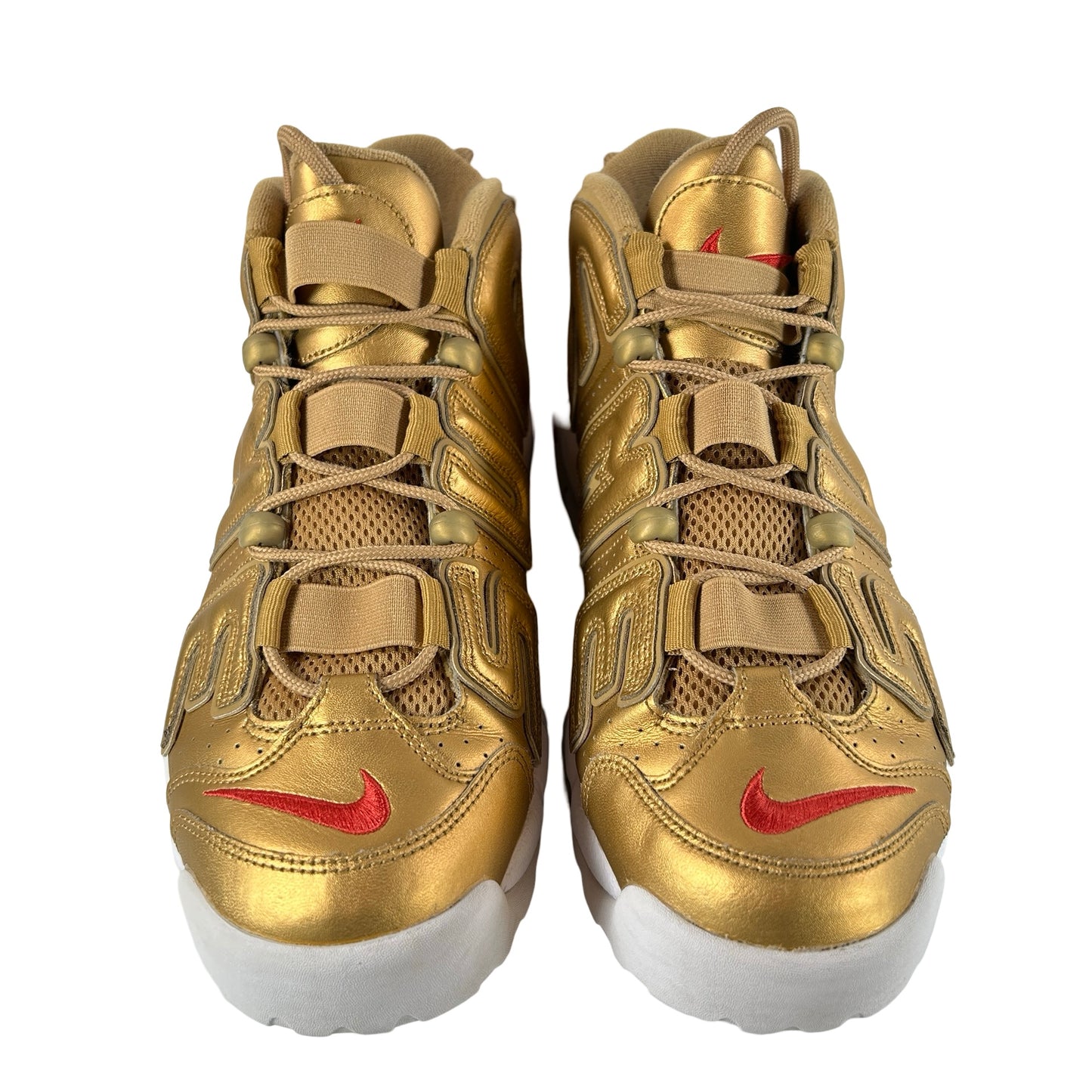 902290 700 Nike Air More Uptempo Supreme Suptempo Gold [USED] - 11 M (Used)