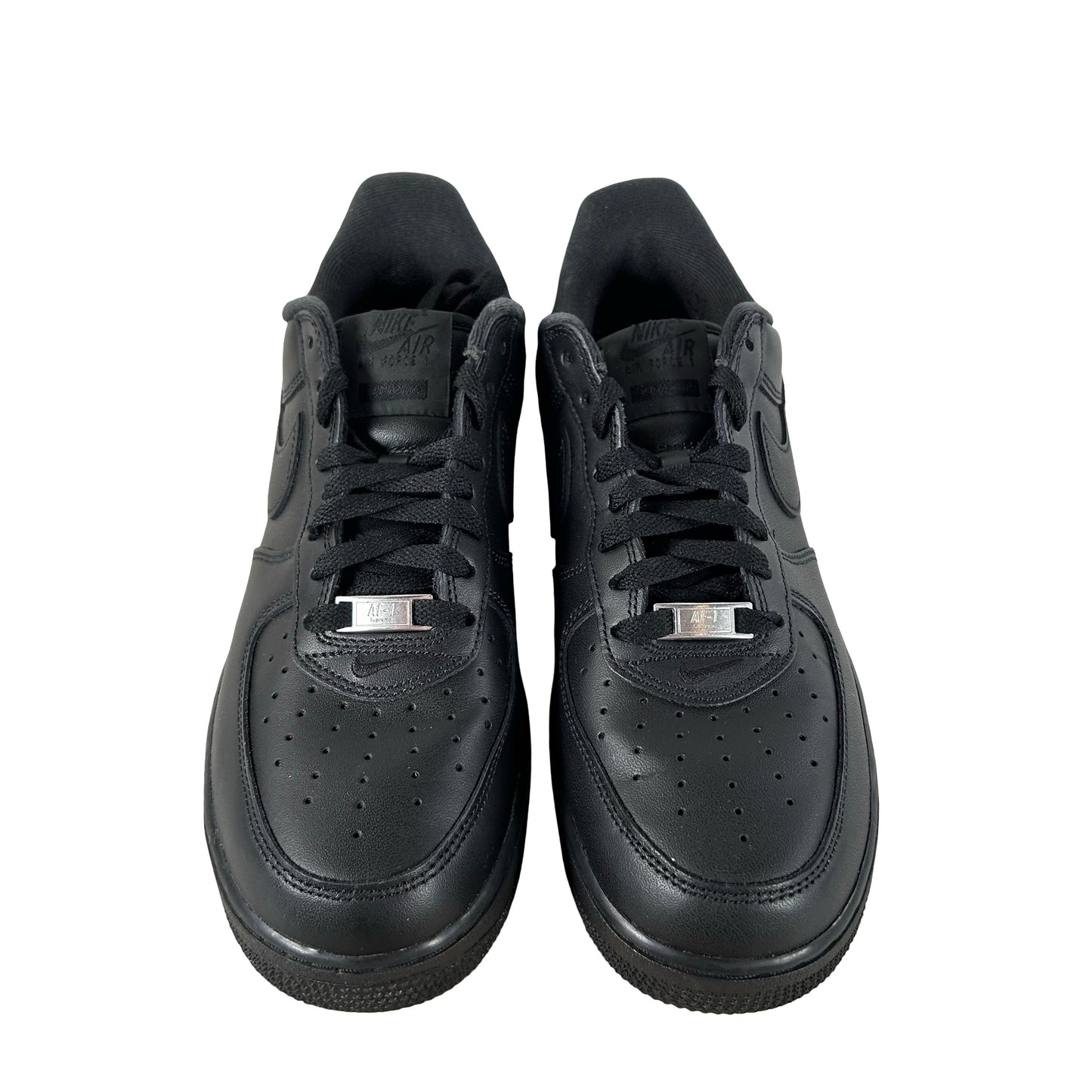 CU9225 001 Air Force 1 Low Supreme Black [USED] - 9.5 M (Used4)