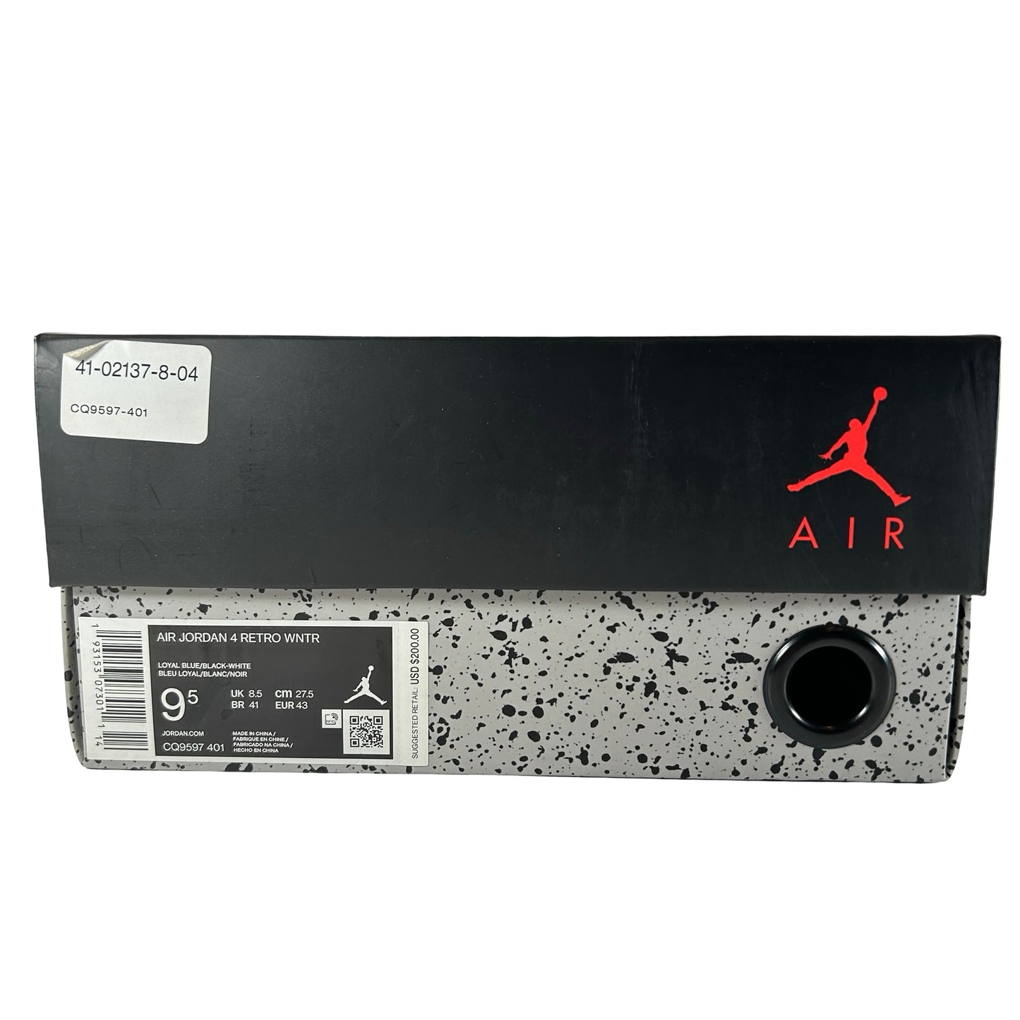 CQ9597 401 Jordan 4 Retro Winterized Loyal Blue [USED] - 9.5 M (Used)