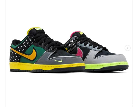 HV1454 001 Nike Dunk Low What the Duck Home University of Oregon PE