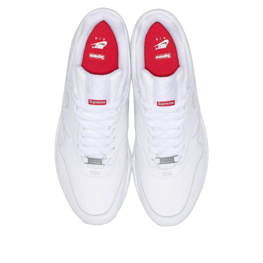 HF8813 100 Nike Air Max 1 '87 SP Supreme Triple White [NO BOX]