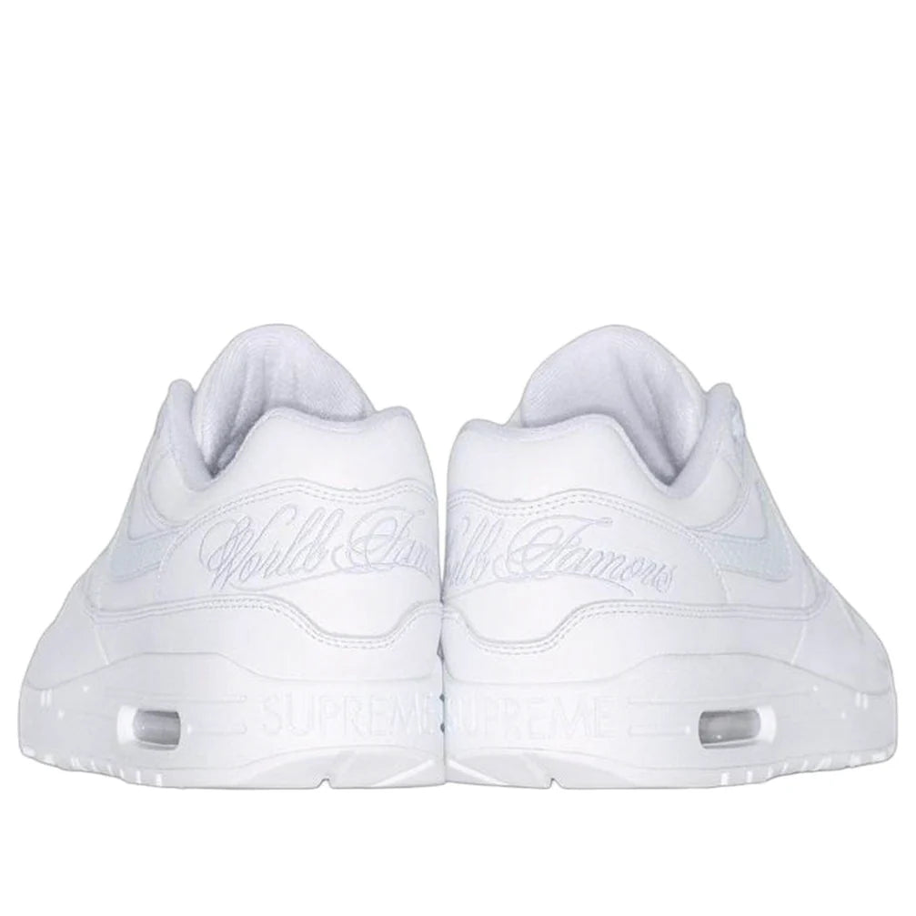 HF8813 100 Nike Air Max 1 '87 SP Supreme Triple White [NO BOX]