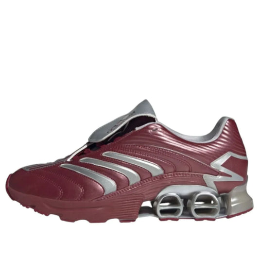 JS1554 adidas Predator Megaride Burgundy Silver Metallic [NO BOX)