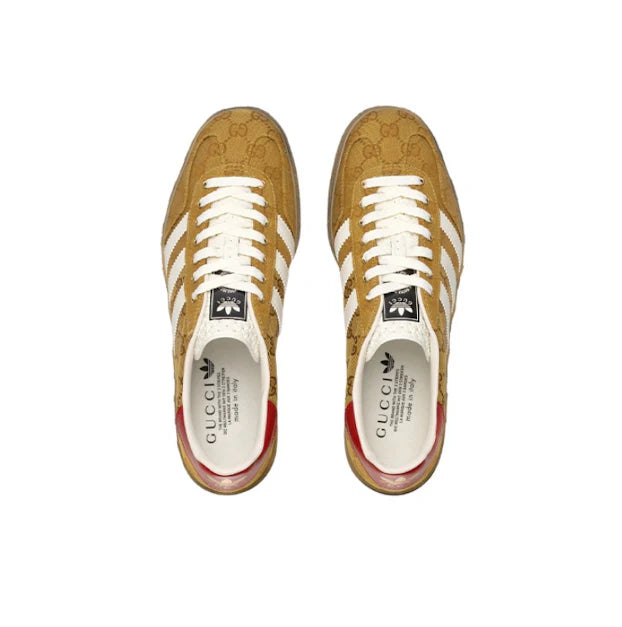 HQ8850 adidas Gazelle Gucci Original GG Beige Brown