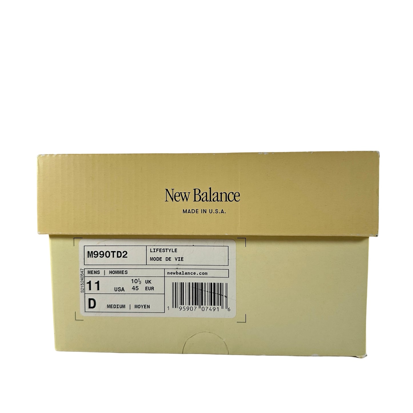 M990TD2 New Balance 990v2 MiUSA Teddy Santis Marblehead Incense [USED] - 11 M (Used)