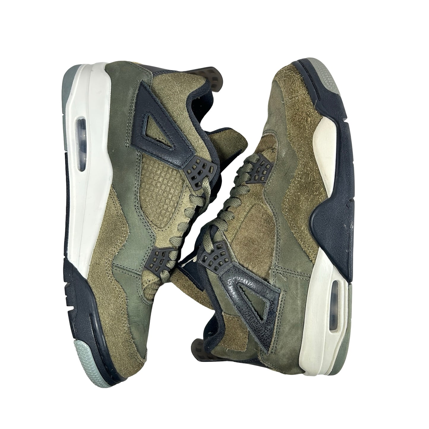 FB9927 200 Air Jordan 4 Craft Medium Olive [USED] - 9 M (Used2) (No Box2)