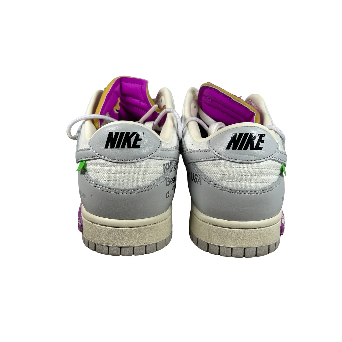 DM1602 118 Nike Dunk Low Off-White Lot 3 [USED] - 11 M (Used)