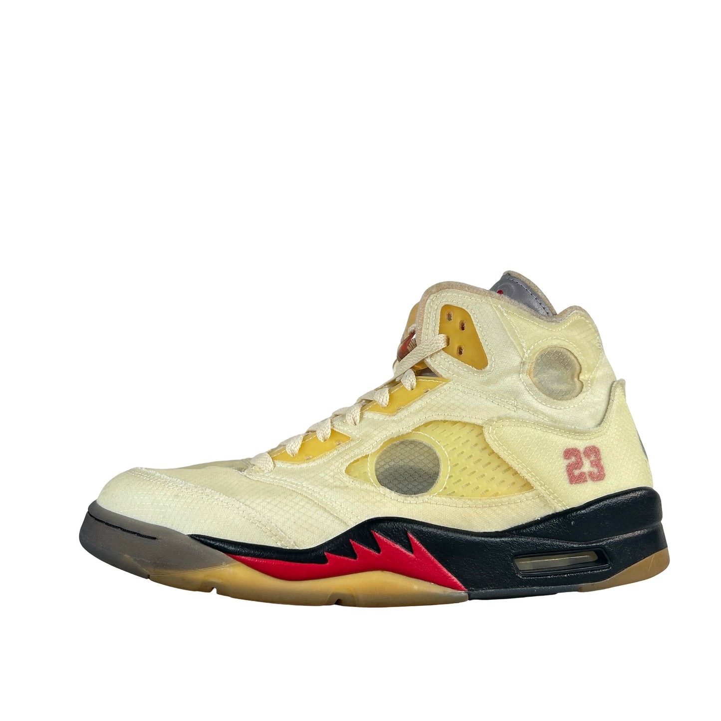 DH8565 100 Jordan 5 Off-White Sail [USED] - 10.5 M (Used) (Replace Box)