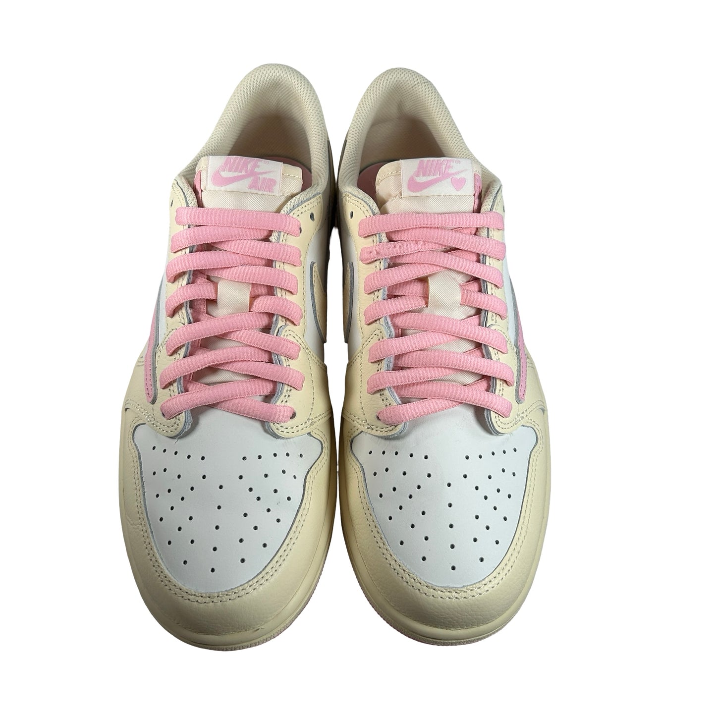 IQ7604 100 Jordan 1 Retro Low OG SP Travis Scott Shy Pink [USED] - 10.5 M (Used)