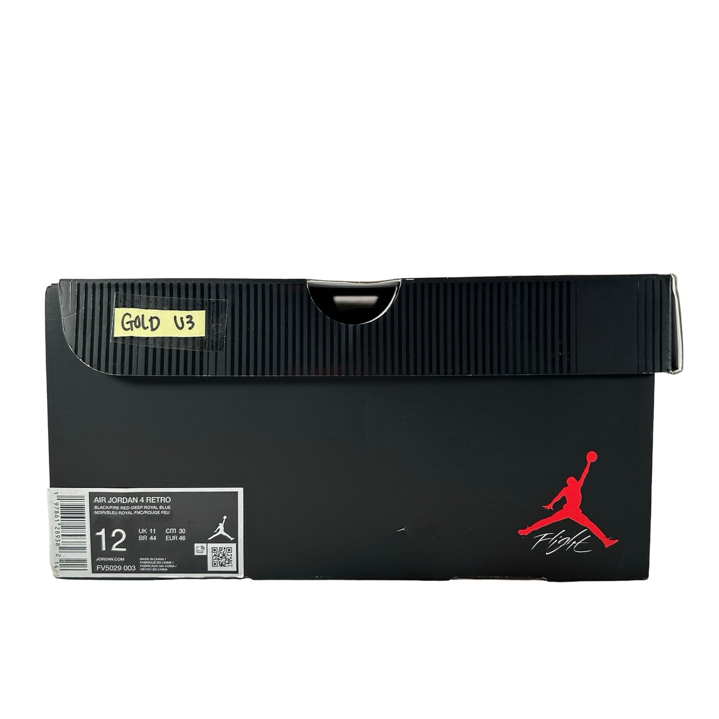 FV5029 003 Jordan 4 Retro Rare Air (Gold Lettering) [USED] - 12 (Used3)