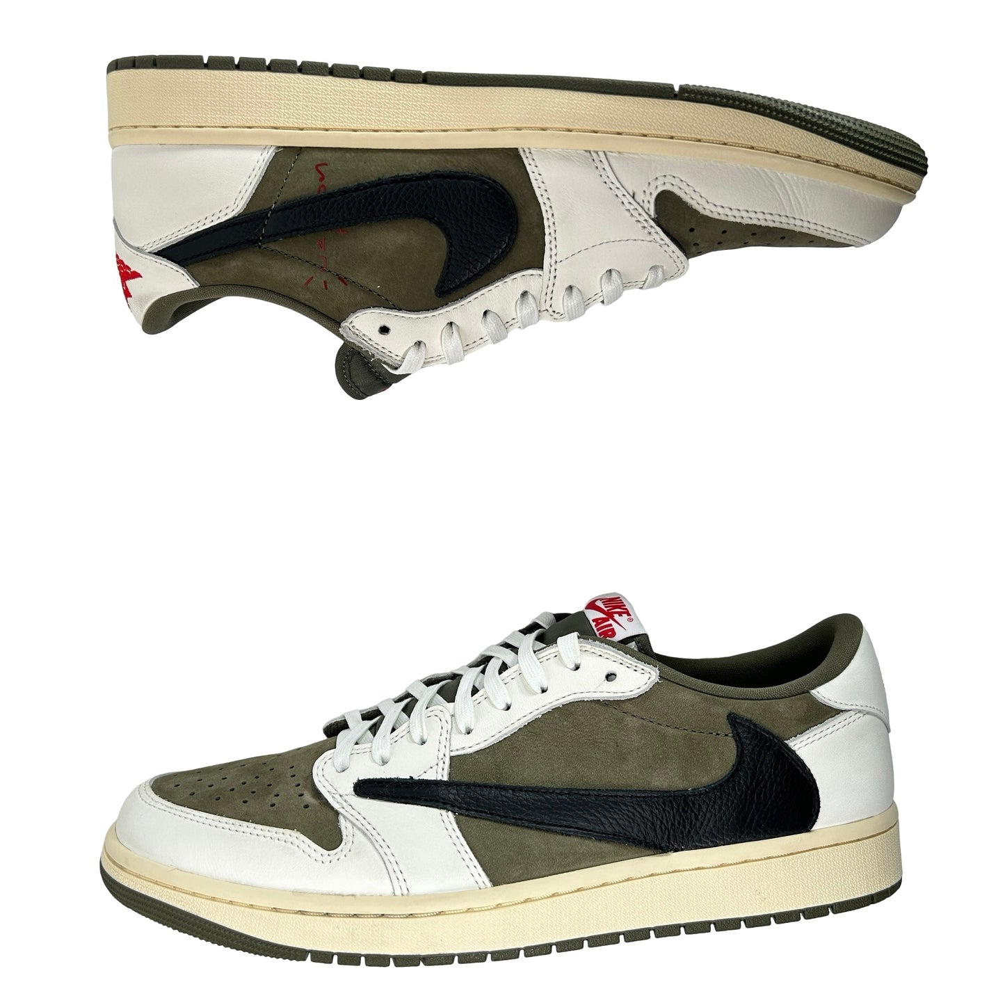 DM7866 200 Jordan 1 Retro Low OG SP Travis Scott Medium Olive [USED] - 12 (VNDS)