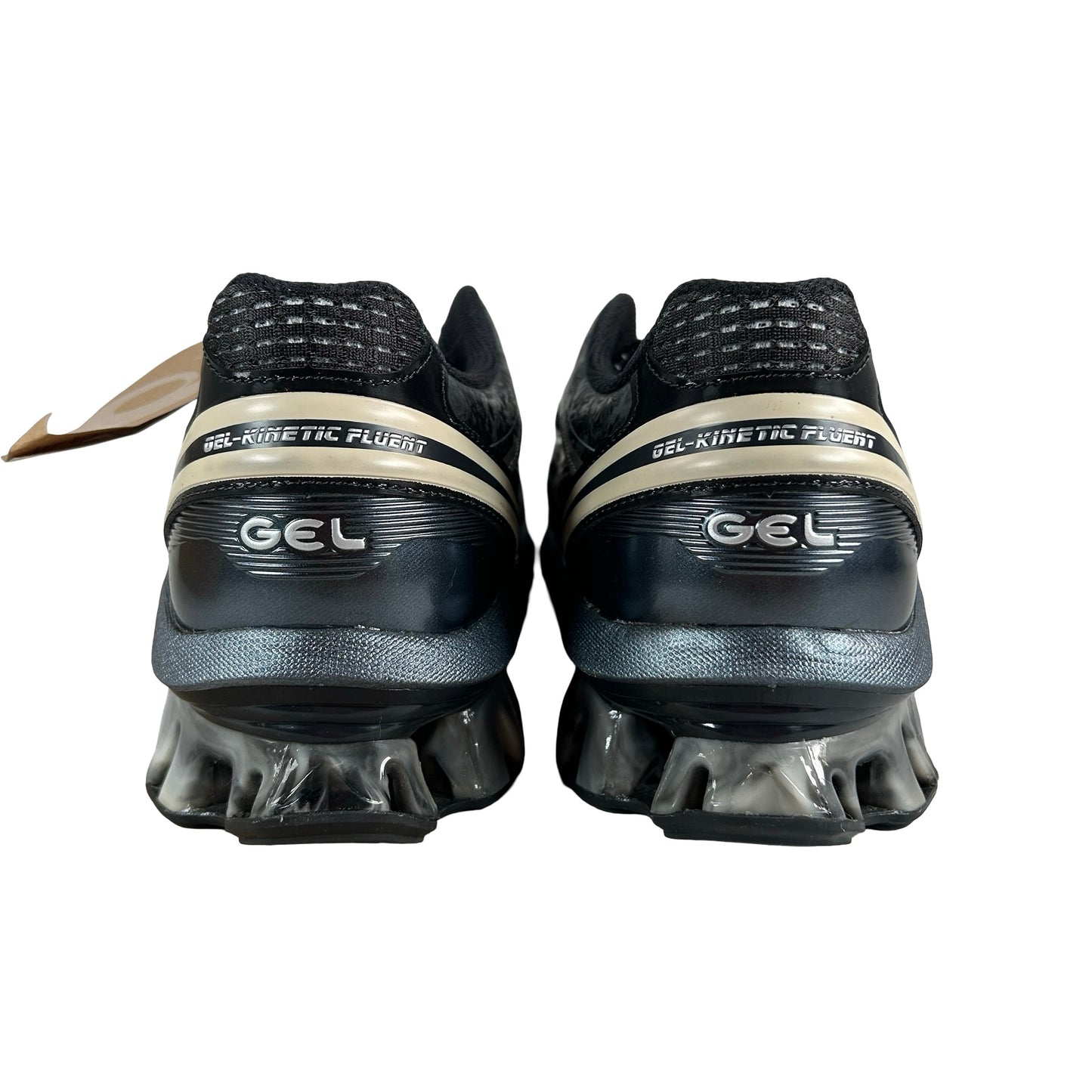 1203A748 001 ASICS US6-S Gel-Kinetic Fluent Kiko Kostadinov Black Vanilla [USED] - 11.5 M (VNDS)