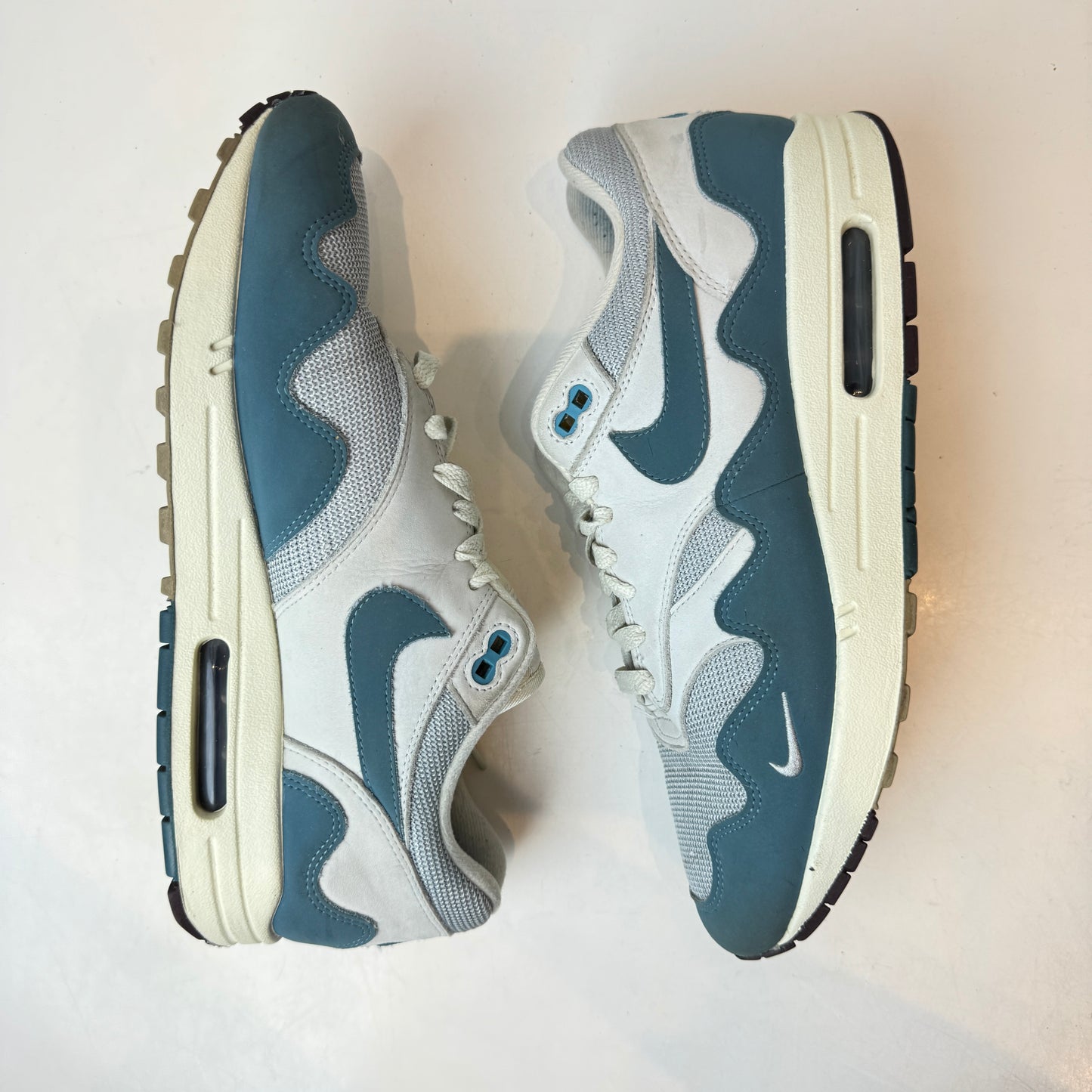 DH1348 004 Nike Air Max 1 Patta Waves Noise Aqua [USED] - 11 M (Used) (No Box)