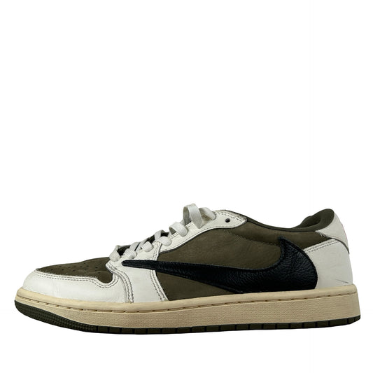 DM7866 200 Jordan 1 Retro Low OG SP Travis Scott Medium Olive [USED] - 8 M (Used) (No Box)