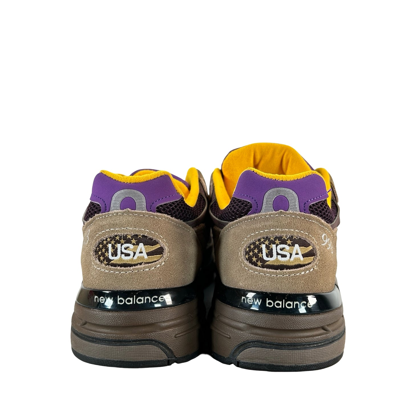 U993MU New Balance 993 MiUSA Mushroom Midnight Violet [USED] - 7.5 M (Used)
