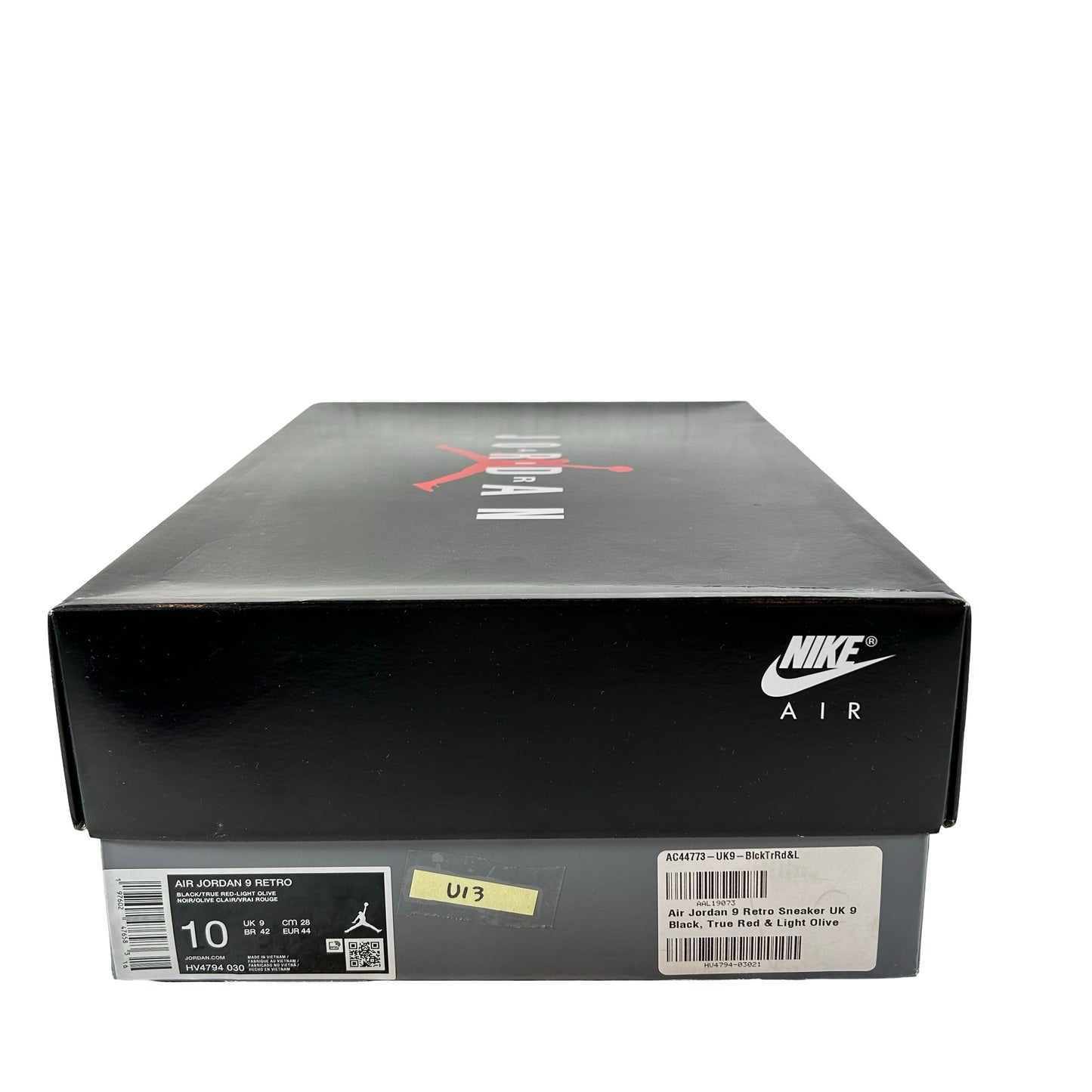 HV4794 030 Air Jordan 9 Retro Olive (2024) [USED] - 10 M (Used13)
