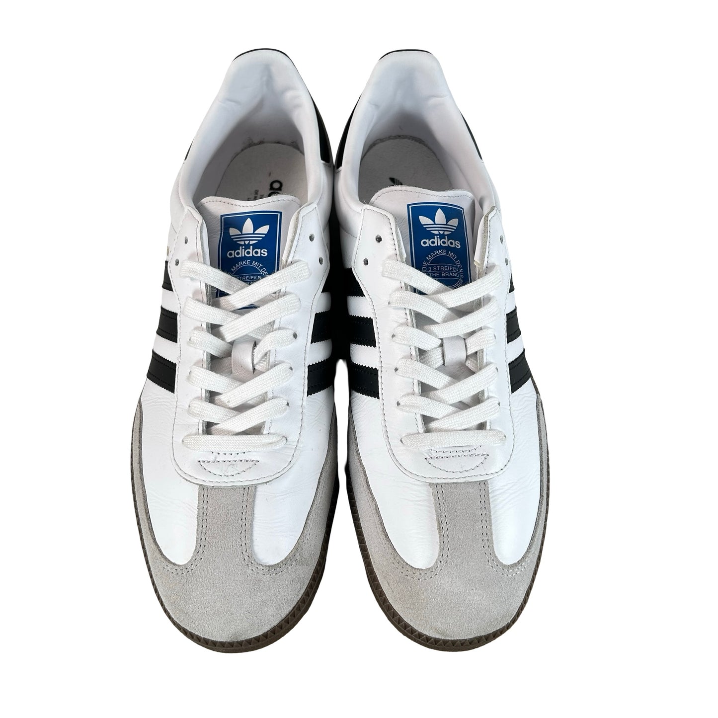 B75806 adidas Samba OG Cloud White Core Black [USED] - 13 M (Used) (No Box)