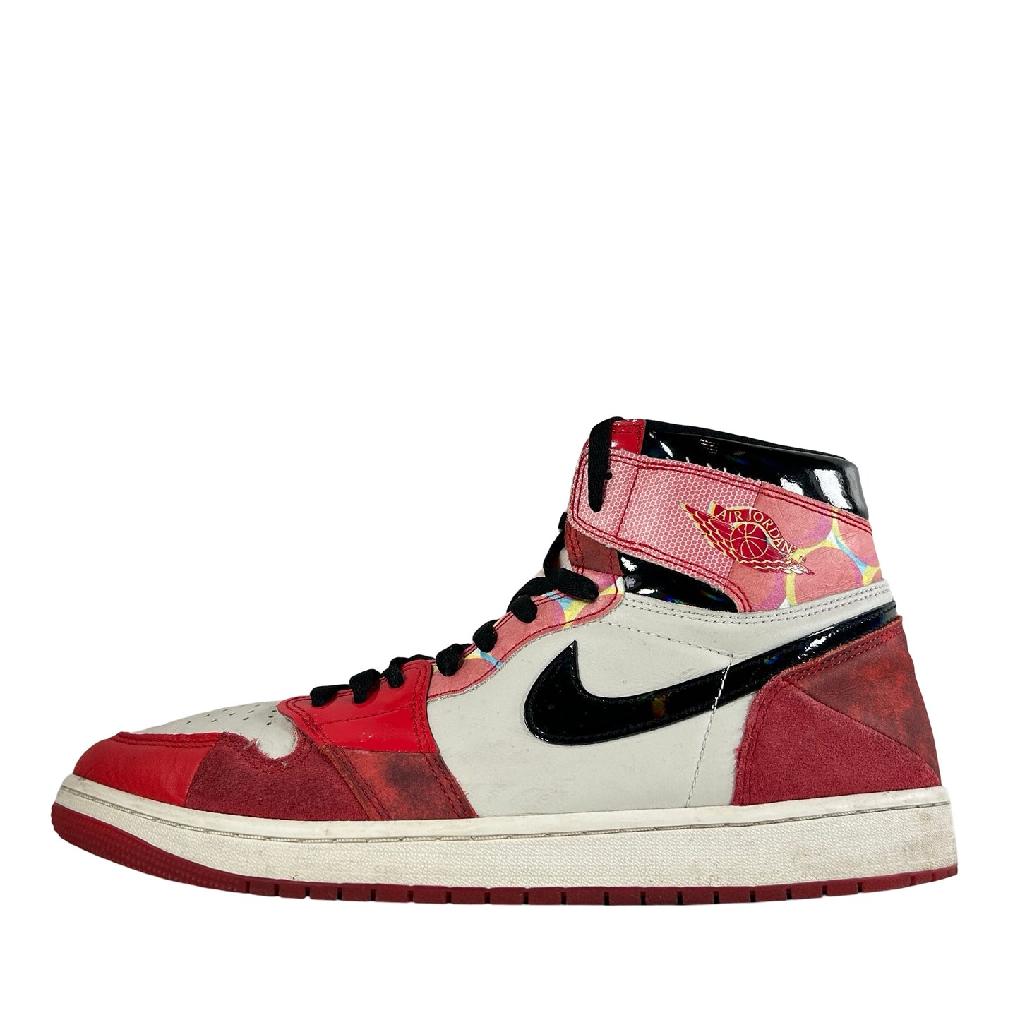 DV1748 601 Jordan 1 Hi Spider-Man Across the Spider-Verse [USED] - 13 M (Used2)