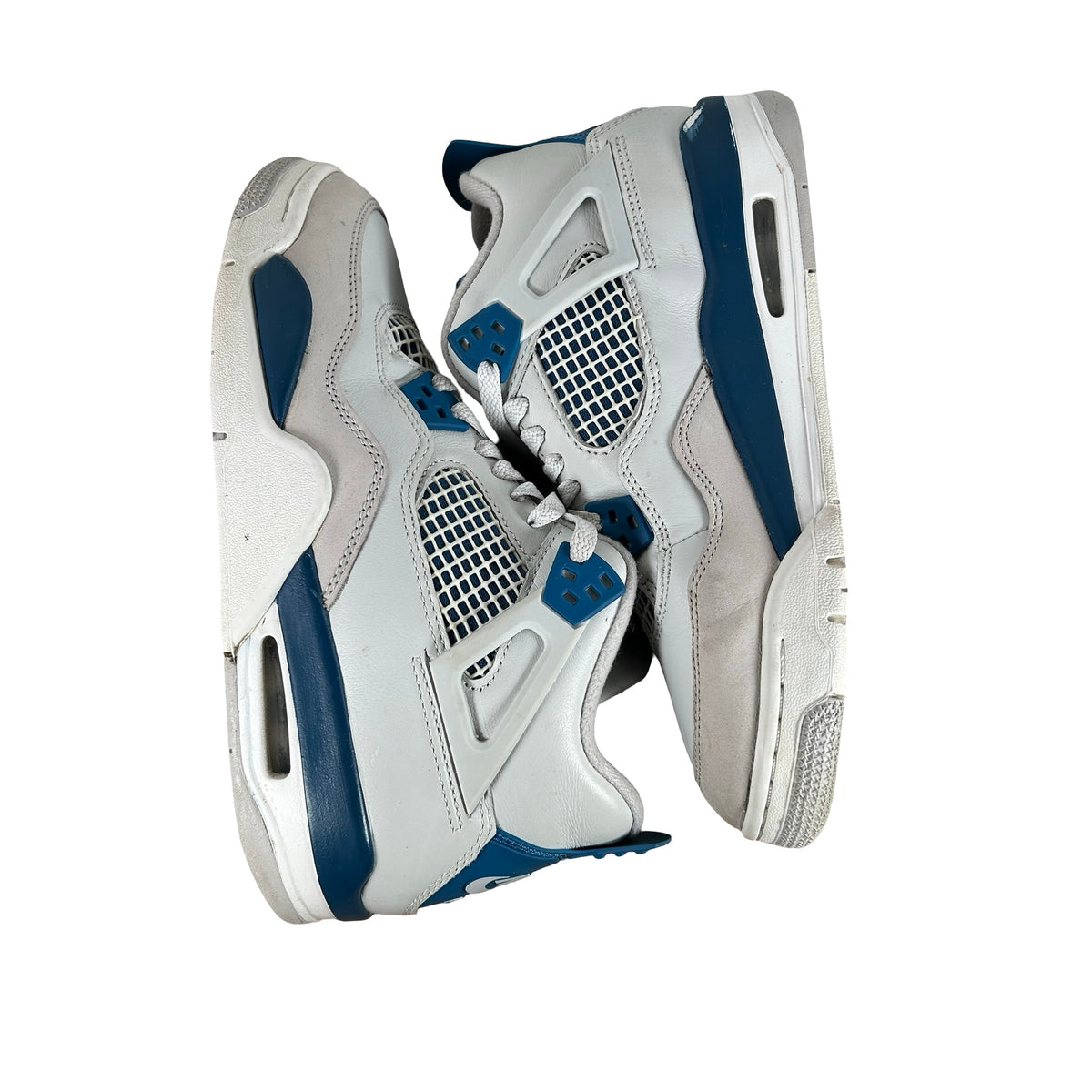 HF4281 141 Jordan 4 Retro Military Blue (2024) (GS) [USED] - 6.5 Y (Used3) (No Box3)