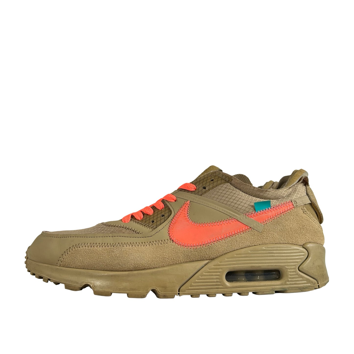 AA7293 200 Nike Air Max 90 Off-White Desert Ore [USED] - 12 M (Used) (No Box)
