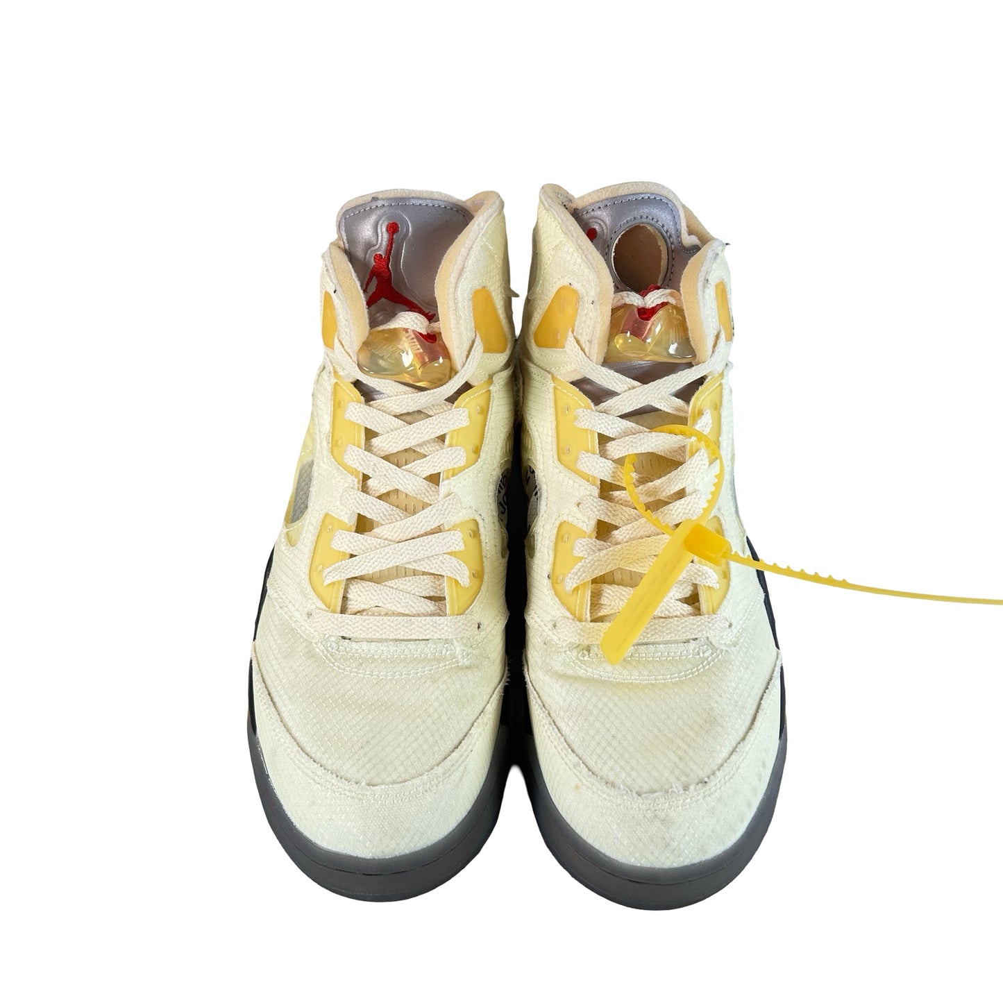 DH8565 100 Jordan 5 Retro Off-White Sail [USED] - 10.5 M (Used9)