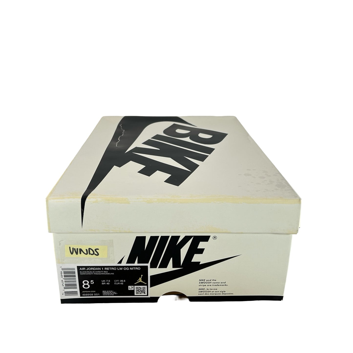 IB8958 001 Jordan 1 Retro Low OG Nigel Sylvester Nitro Better With Time [USED] - 8.5 M (VVNDS)