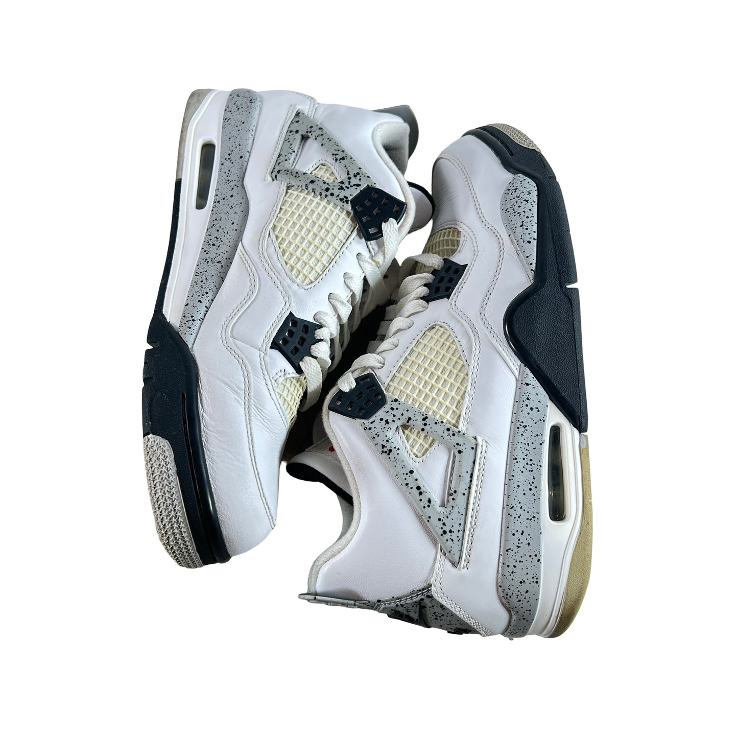 840606 192 Jordan 4 White Cement [USED] - 8.5 M (Used4)