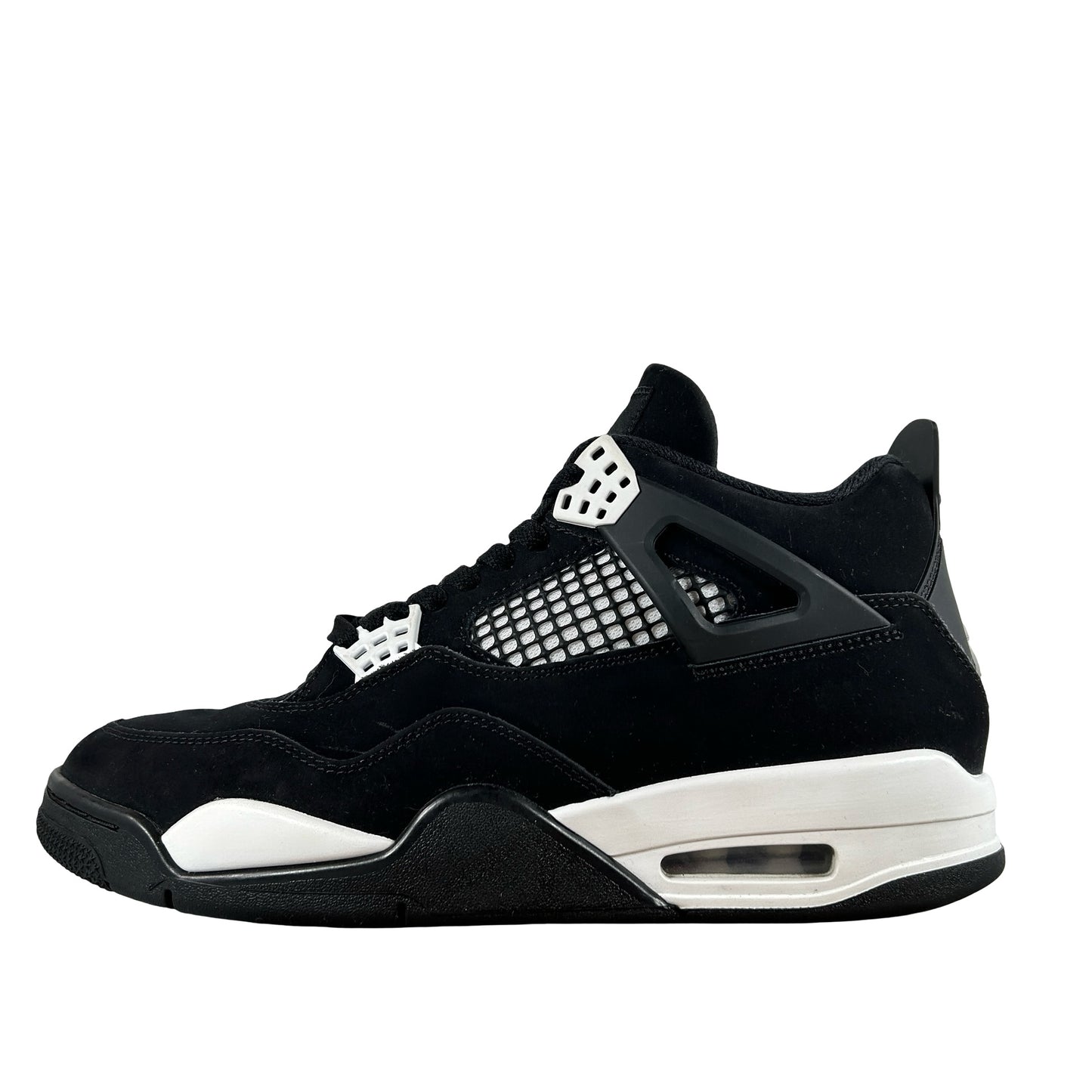 FQ8138 001  Jordan 4 Retro White Thunder [USED] - 9.5 M (Used12)