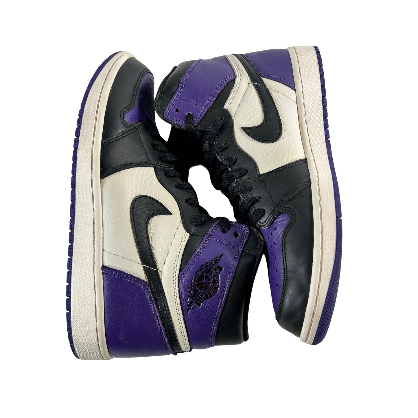 555088 501 Jordan 1 Court Purple [USED] - 10 M (Used4)