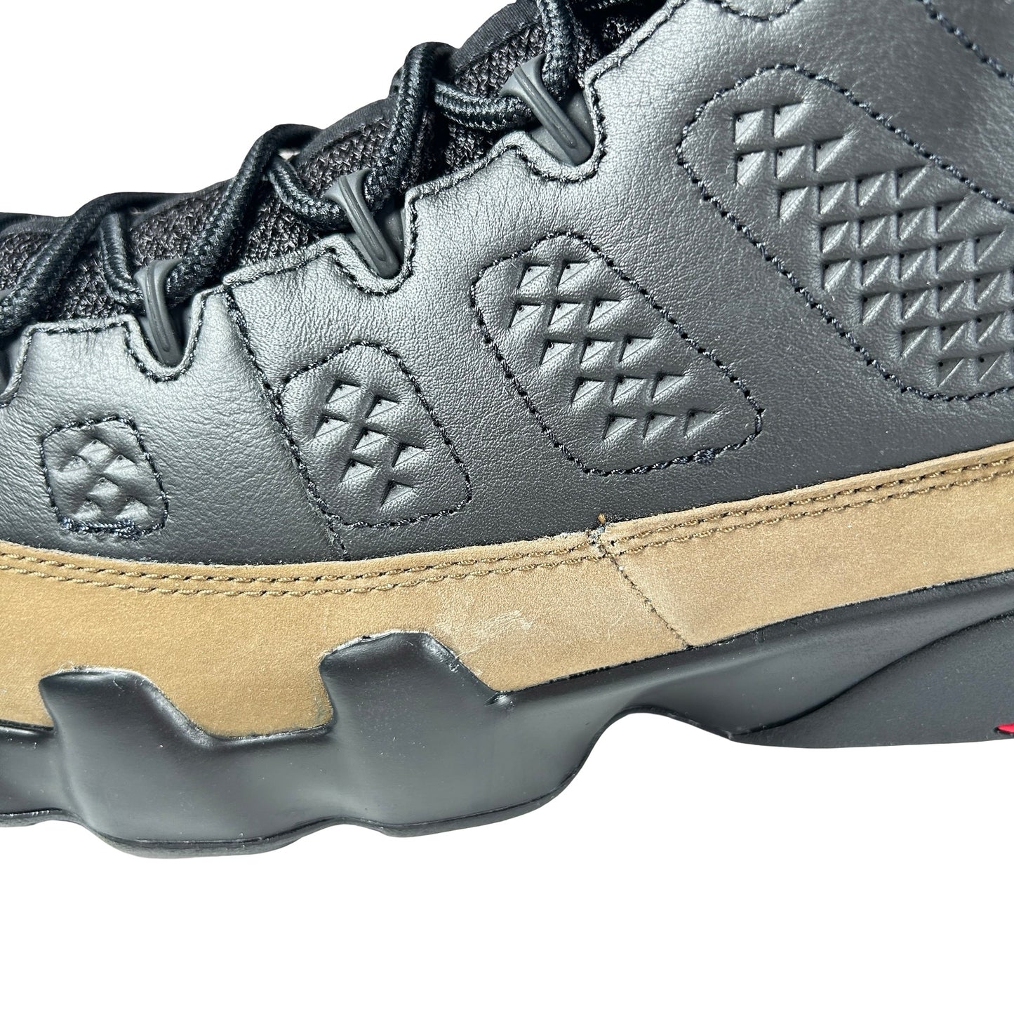 HV4794 030 Air Jordan 9 Retro Olive (2024) [CONDITIONAL] - 14 M (Glue Stain)