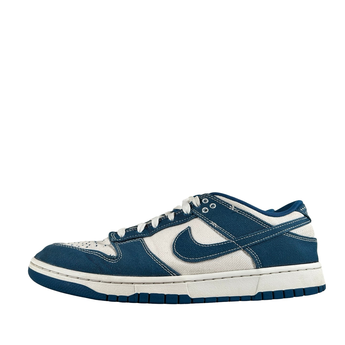 DV0834 101 Nike Dunk Low Industrial Blue Sashiko [USED] - 12.5 M (Used) (No Box)