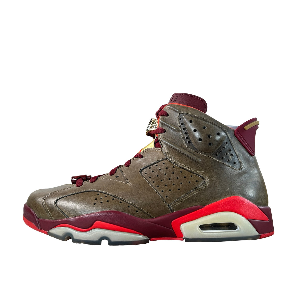 384664 250 Air Jordan 6 Retro Cigar - 11.5 M (Yellowing2)