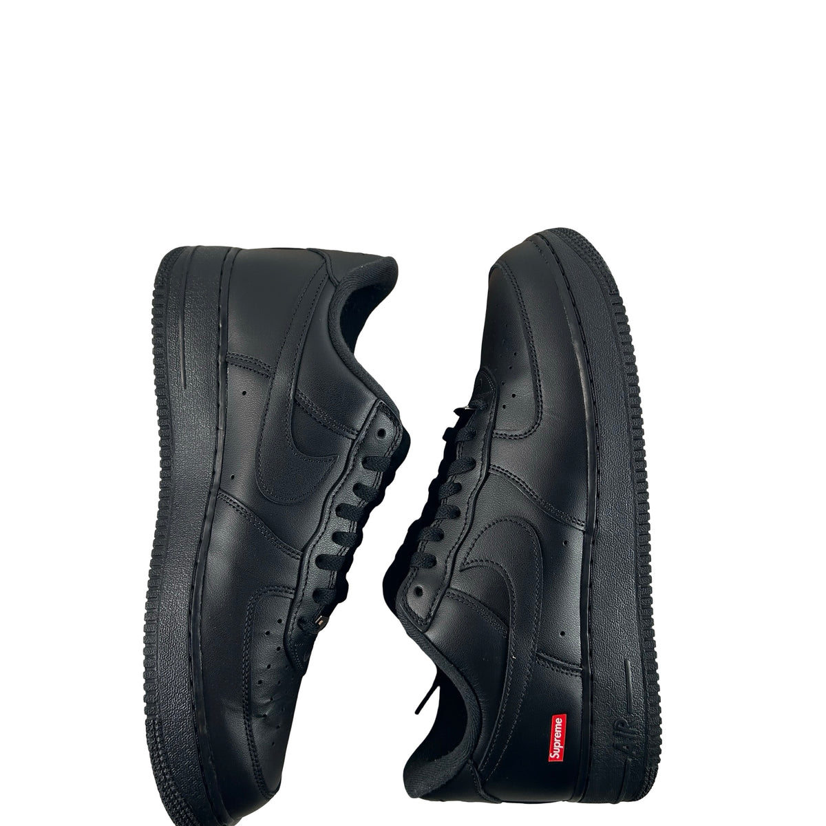 CU9225 001 Air Force 1 Low Supreme Black [USED] - 12 M (Used) (No Box)