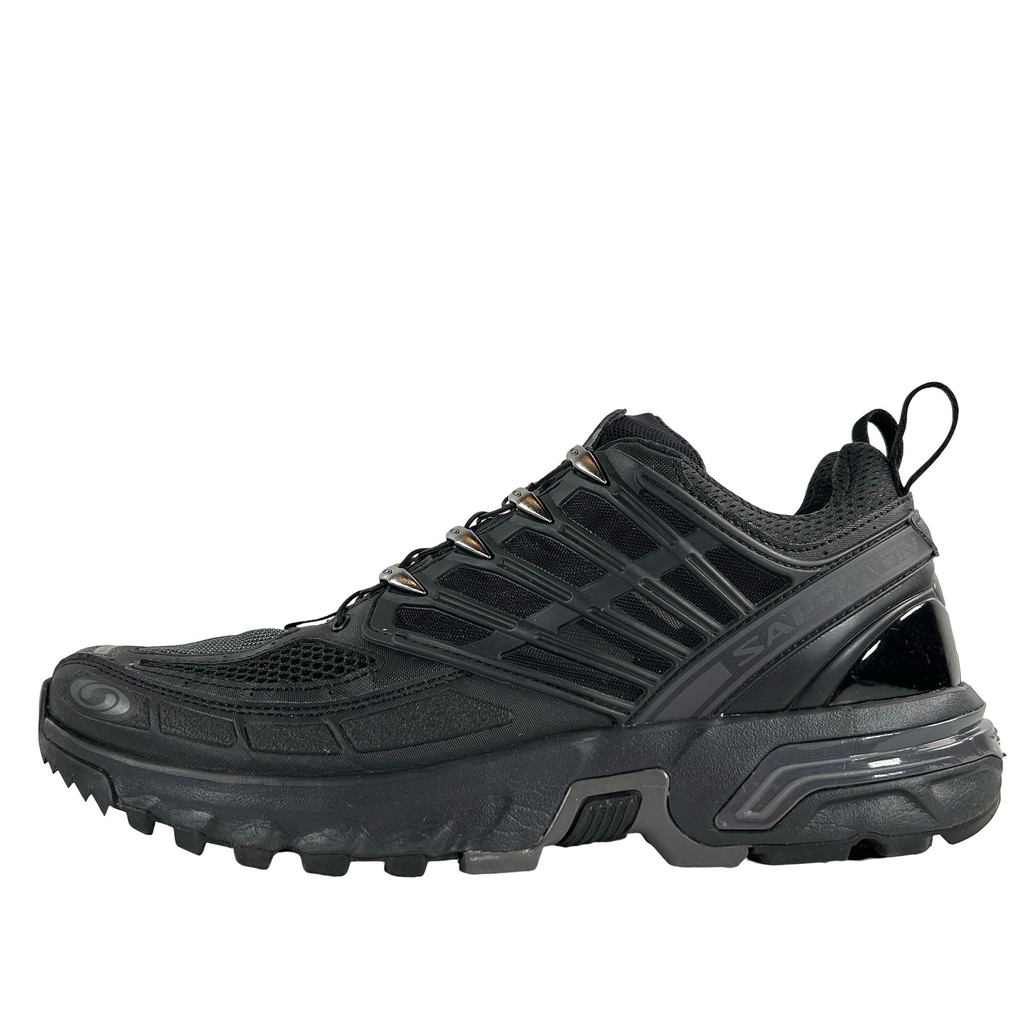 L416393 Salomon ACS PRO Advanced Black Grey [USED] - 10.5 M (Used)