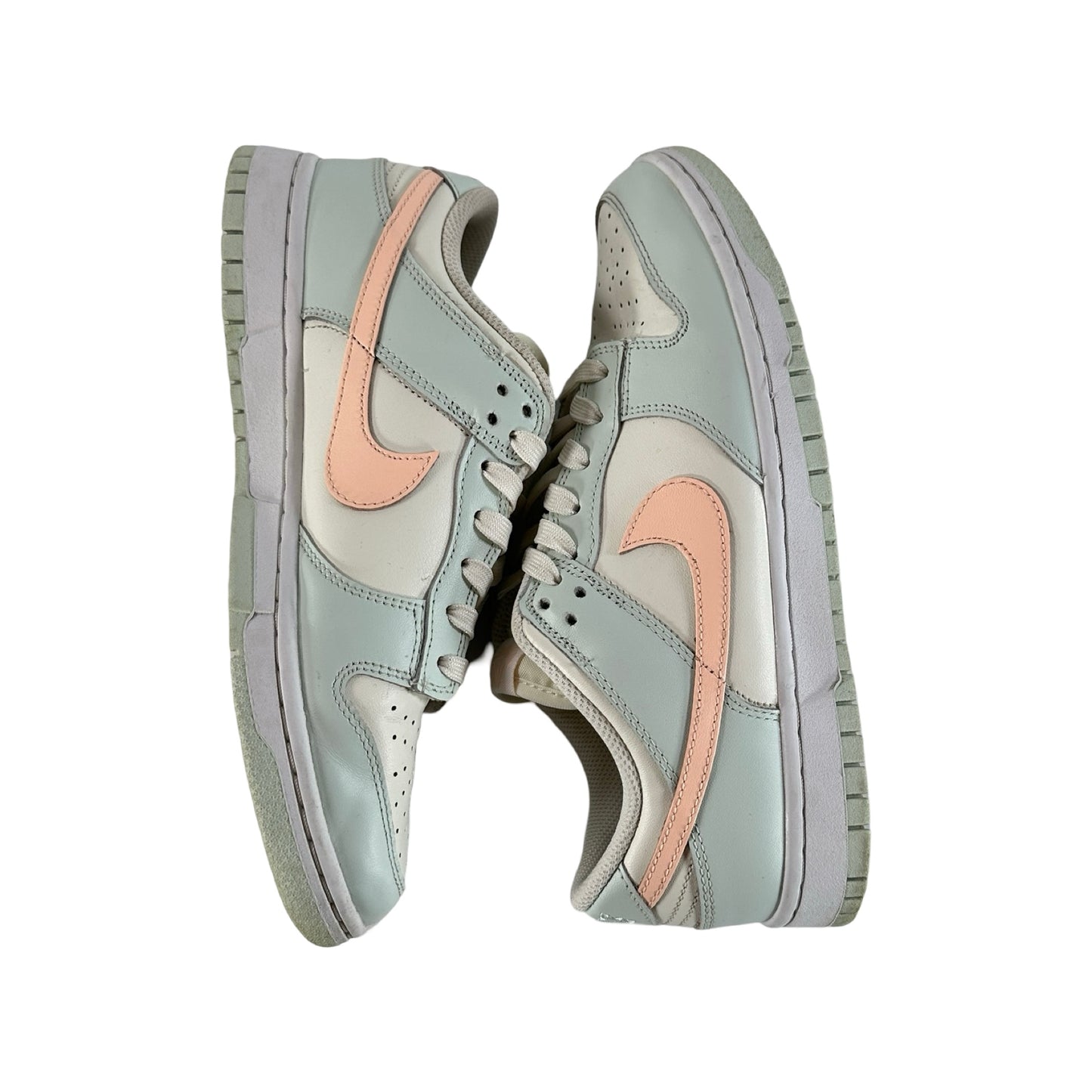 DD1503 104 Nike Dunk Low Barely Green (Women's) [USED] - 9.5 W (Used) (No Box)