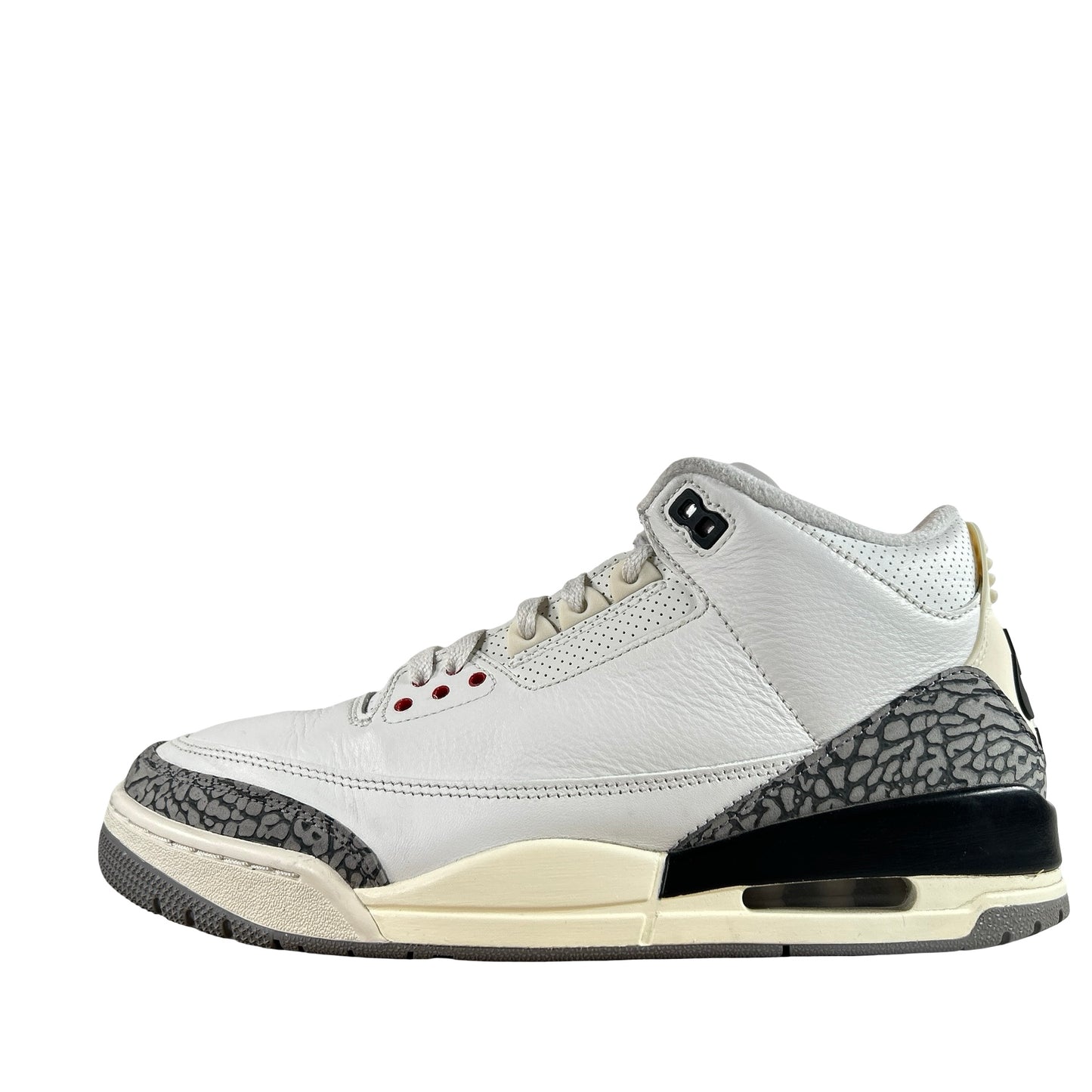 DN3707 100 Jordan 3 Retro White Cement Reimagined [USED] - 9.5 M (Used27)