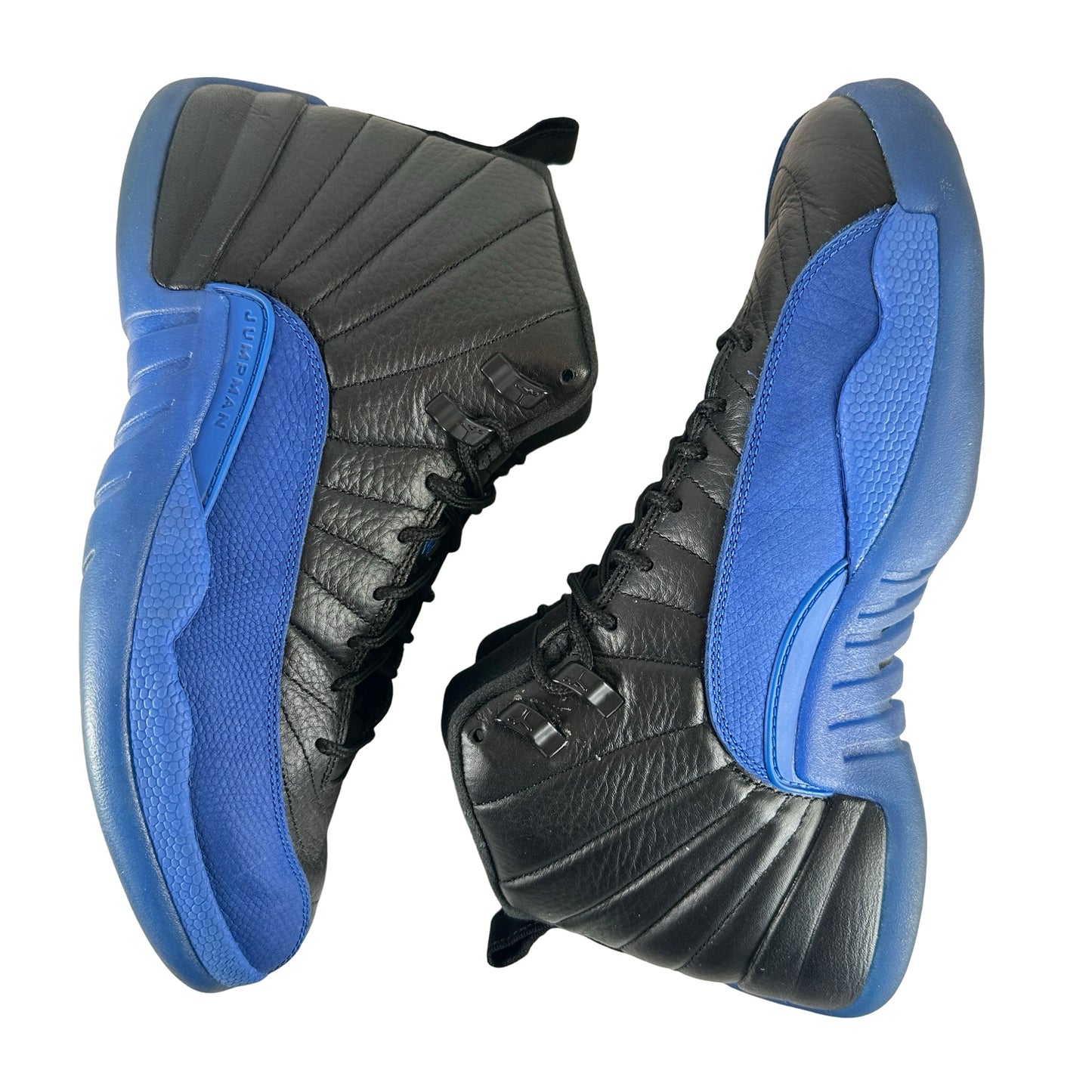 130690 014 Jordan 12 Retro Black Game Royal [USED] - 10 M (Used)