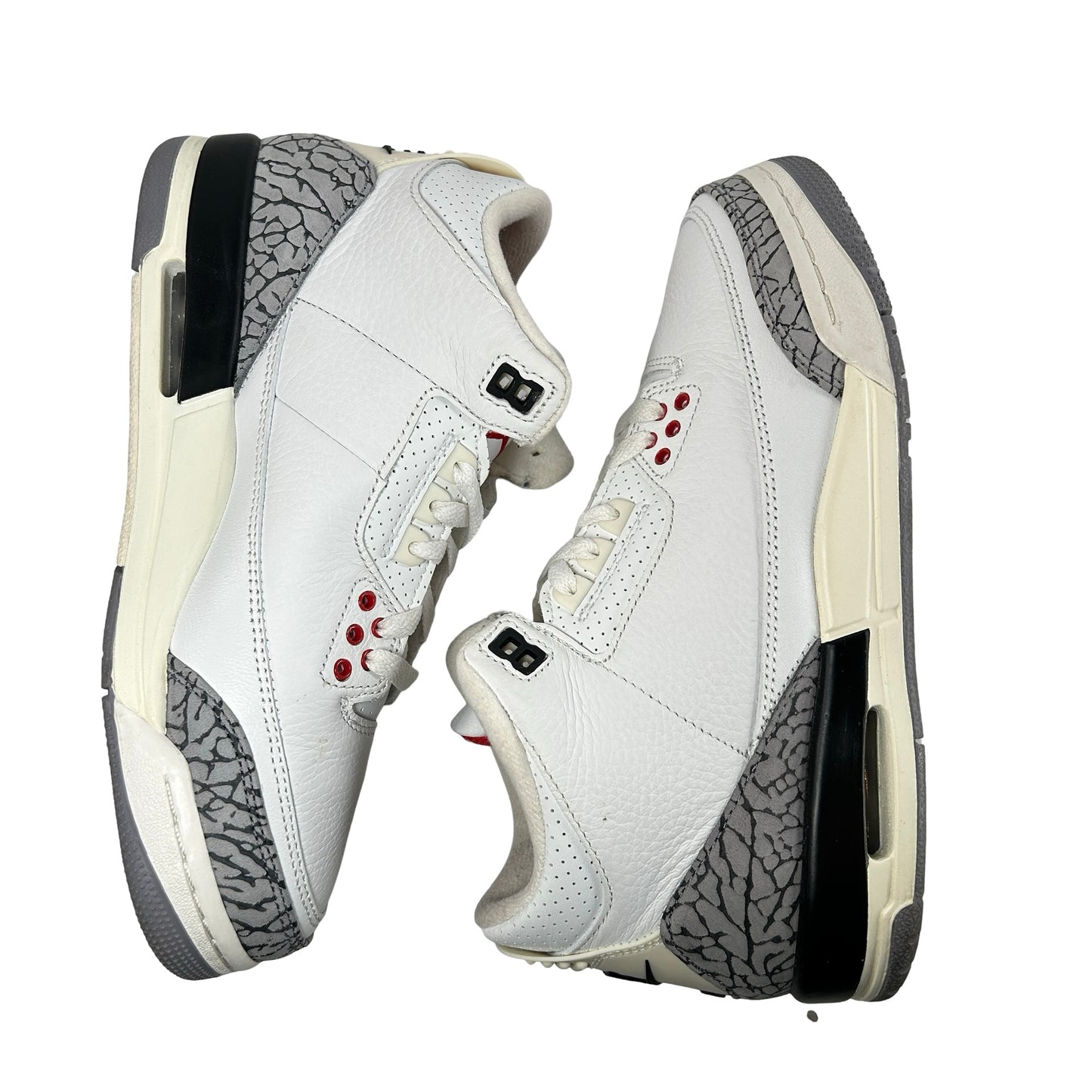 DM0967 100 Jordan 3 Retro White Cement Reimagined (GS) [USED]  - 6.5 Y (Used2)