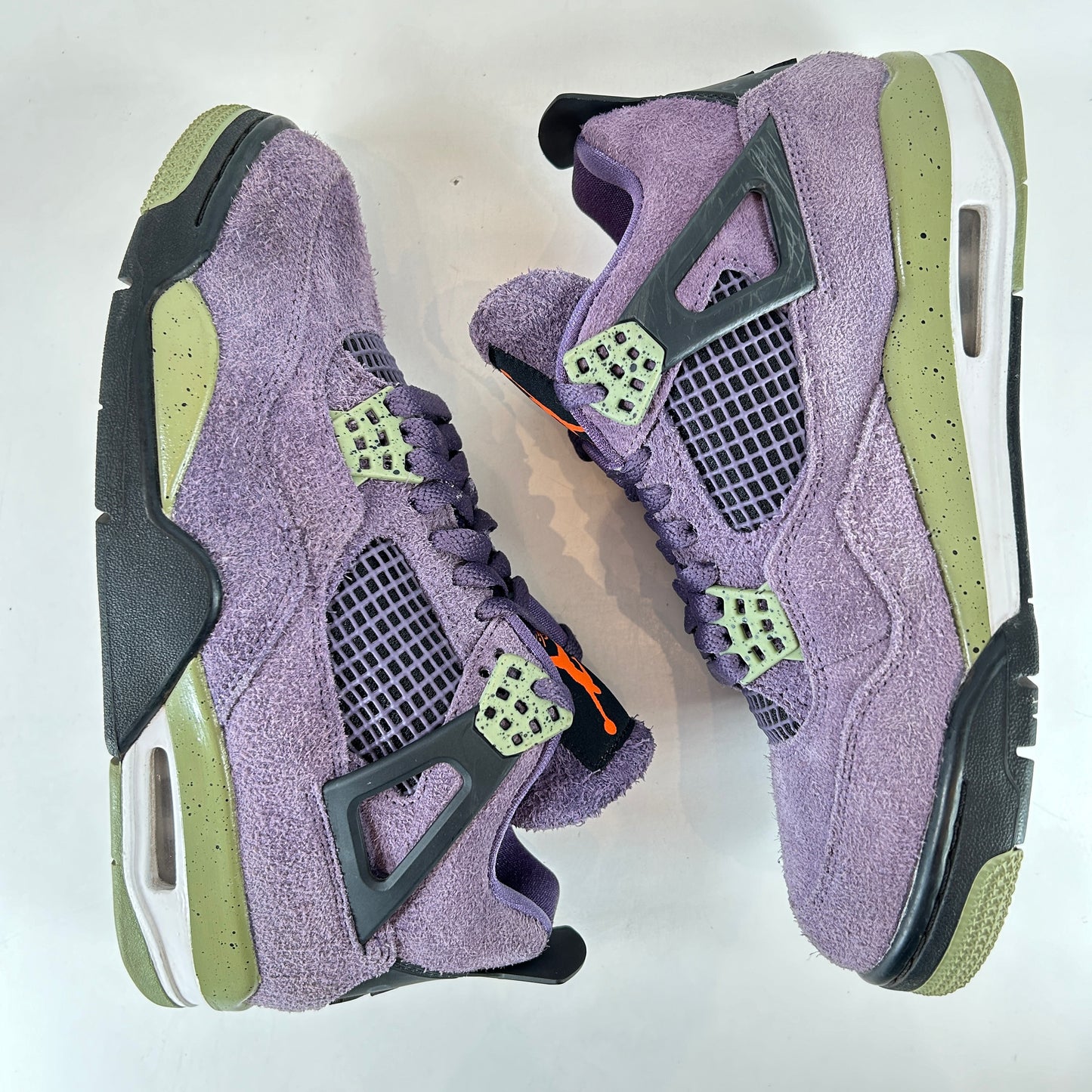 AQ9129 500 Jordan 4 Retro Canyon Purple [USED] - 9 W (Used)