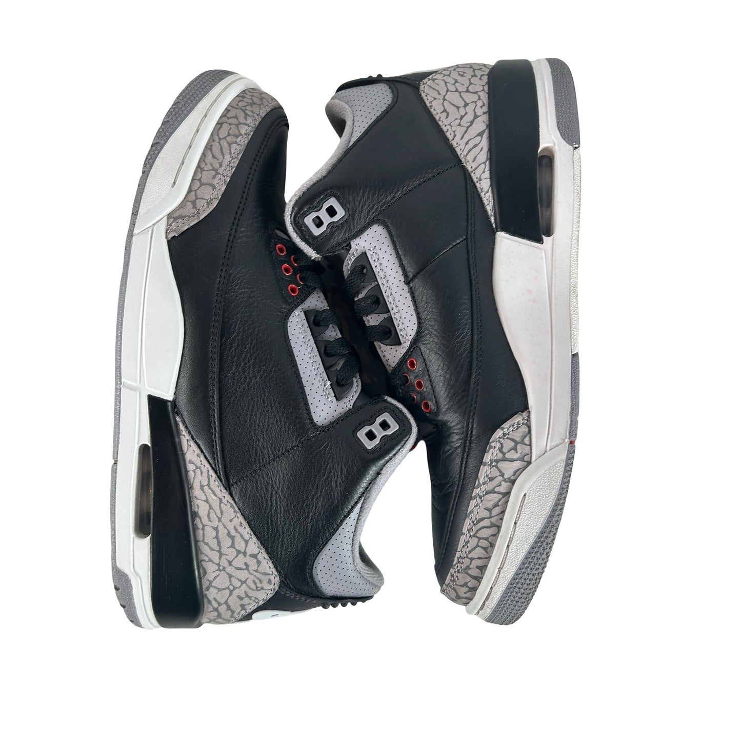 DN3707 010 Jordan 3 Retro Black Cement Reimagined (2024) [USED] - 8.5 M (Used16)