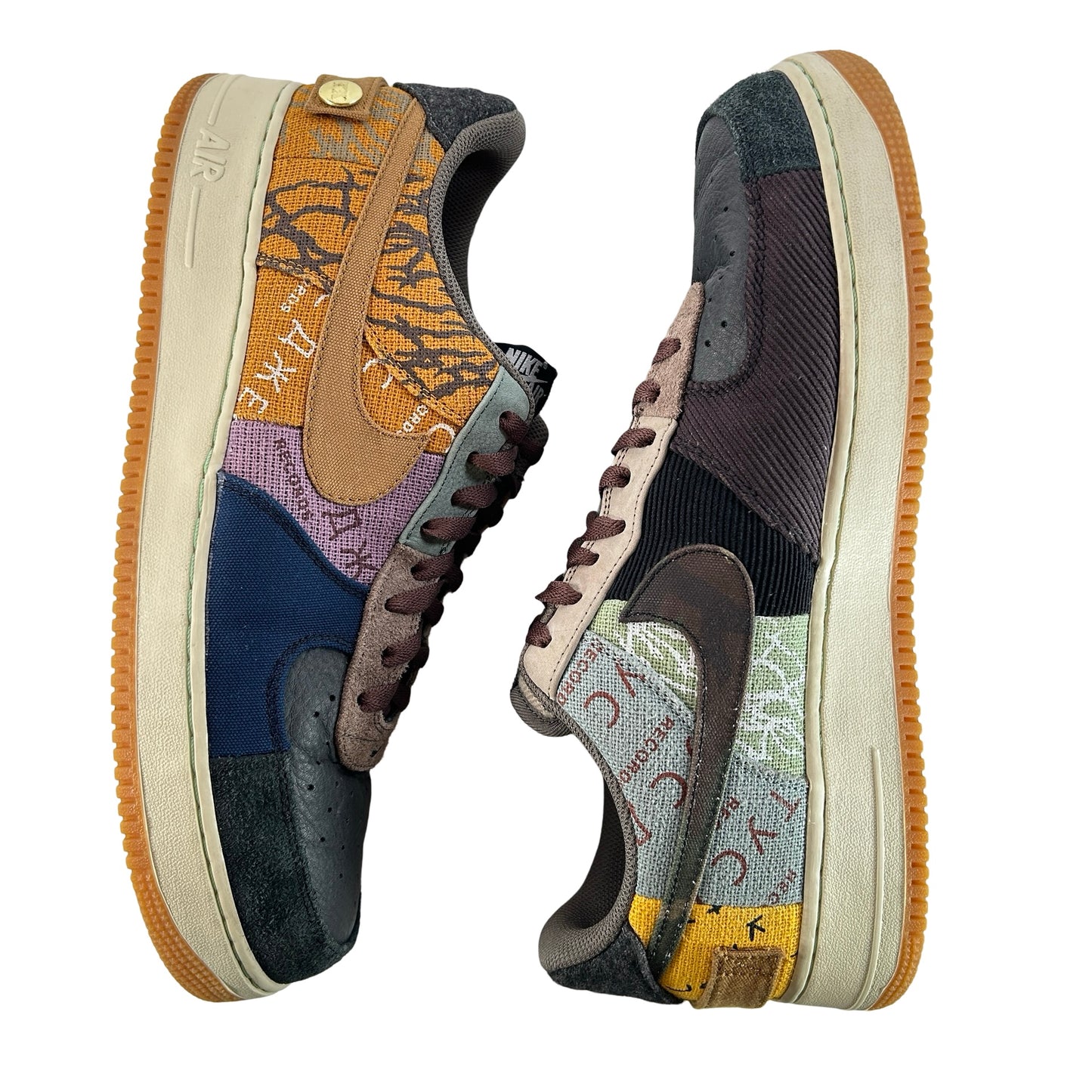 CN2405 900 AF1 Gato bajo Travis Scott Cactus