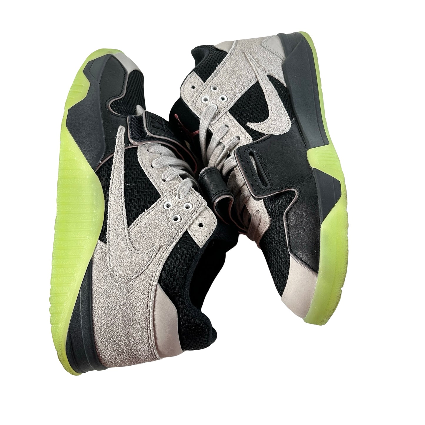 IH7971 001 Jordan Jumpman Jack TR Travis Scott x Chase B Black Night Silver [USED] - 8 M (Used)