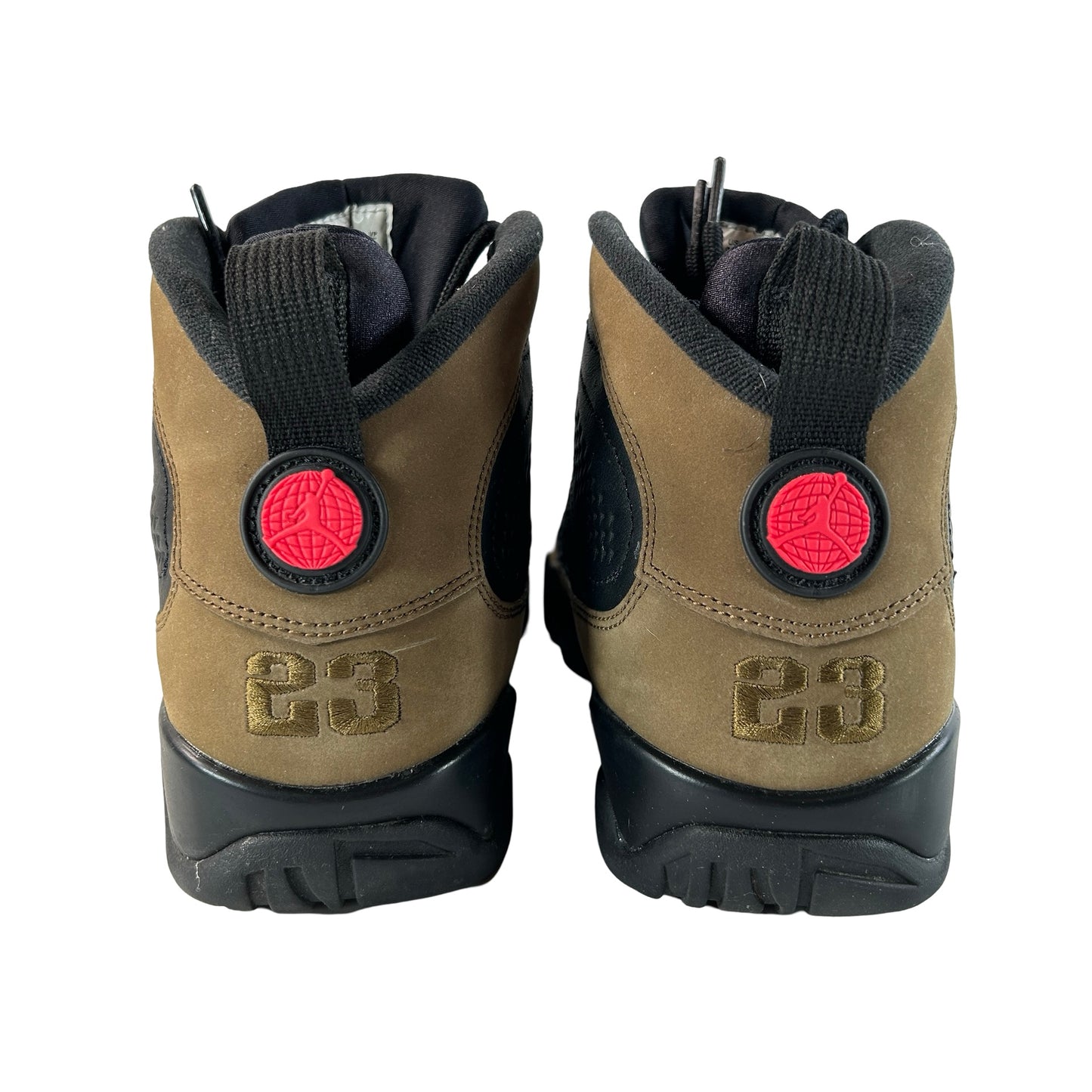 HV4794 030 Air Jordan 9 Retro Olive (2024) [USED] - 9.5 M (Used4)