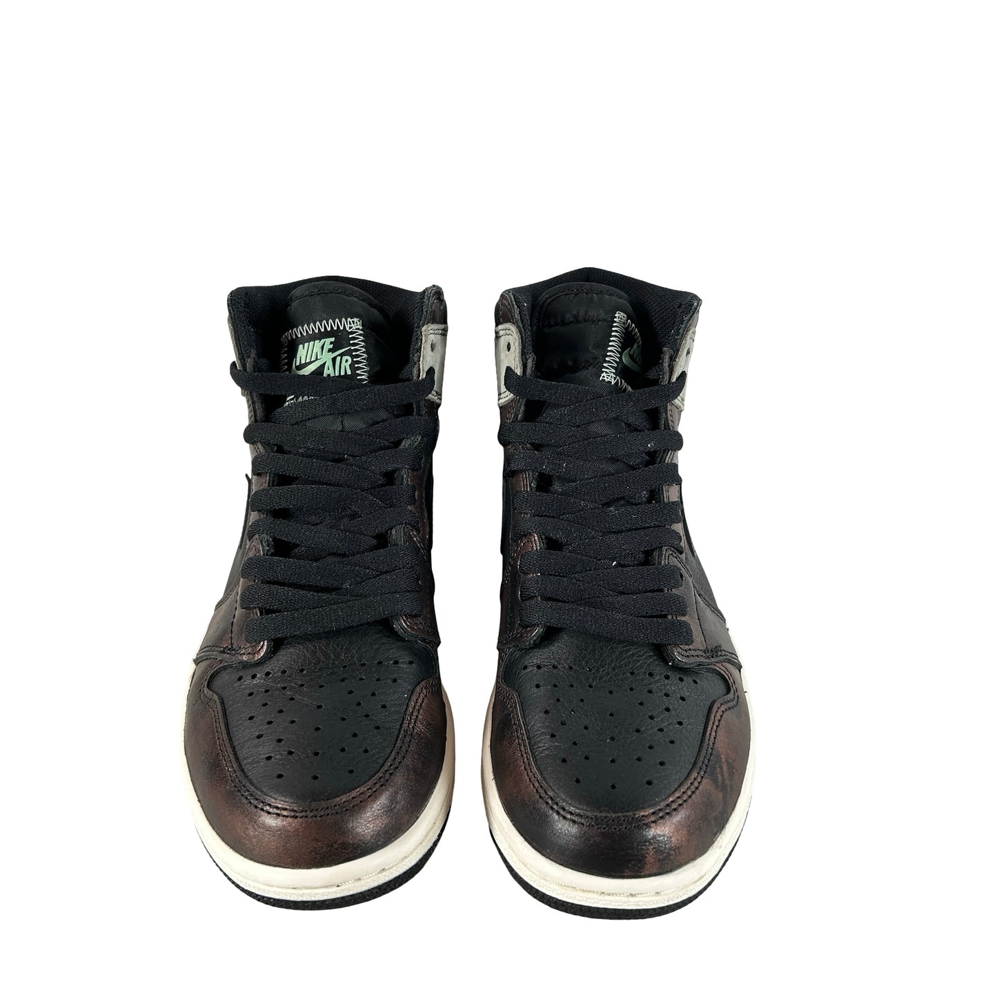 555088 033 Jordan 1 Retro High Light Army Rust Shadow Patina [USED] - 7 M (Used)